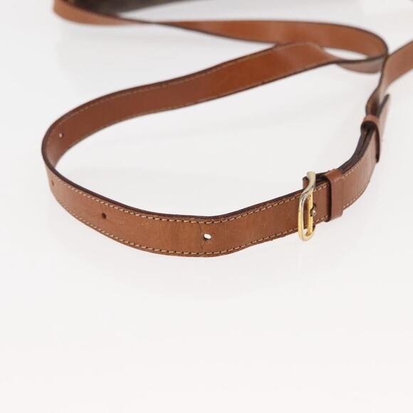 CELINE Macadam Canvas Horse Carriage Shoulder Bag Pvc Brown Gold - Picture 7 of 13